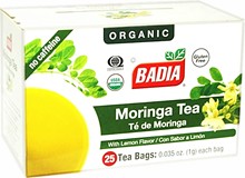 Badia Moringa Tea 25 Tea Bags